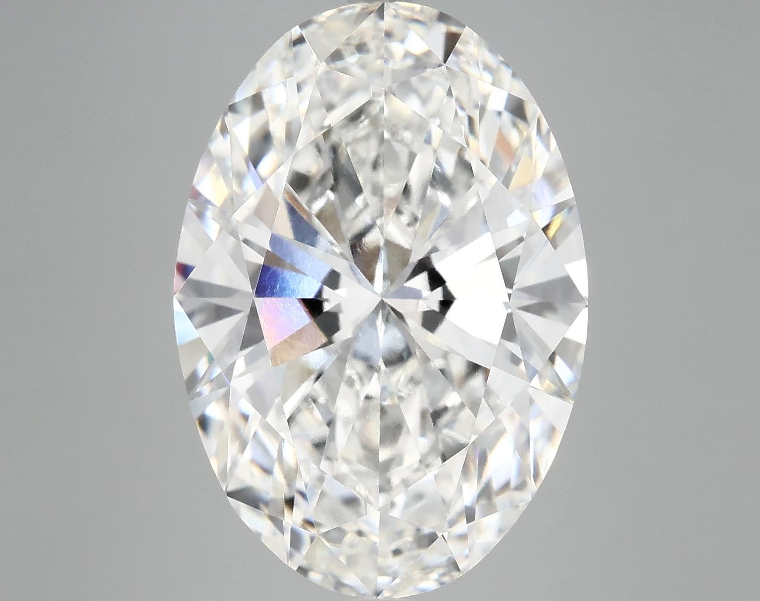 10.2 Carat Oval Shaped Ideal Cut VVS2 IGI Certified Lab Grown Diamond