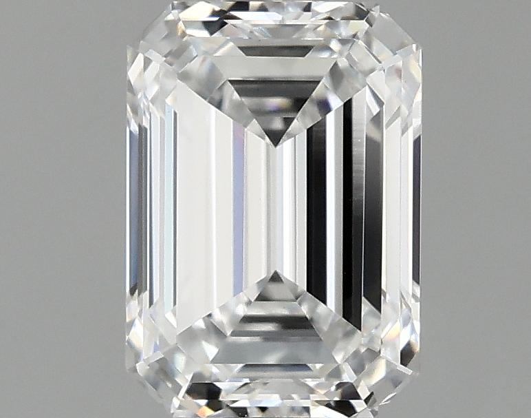 1.06 Carat Emerald Shaped Ideal Cut VVS2 IGI Certified Lab Grown Diamond