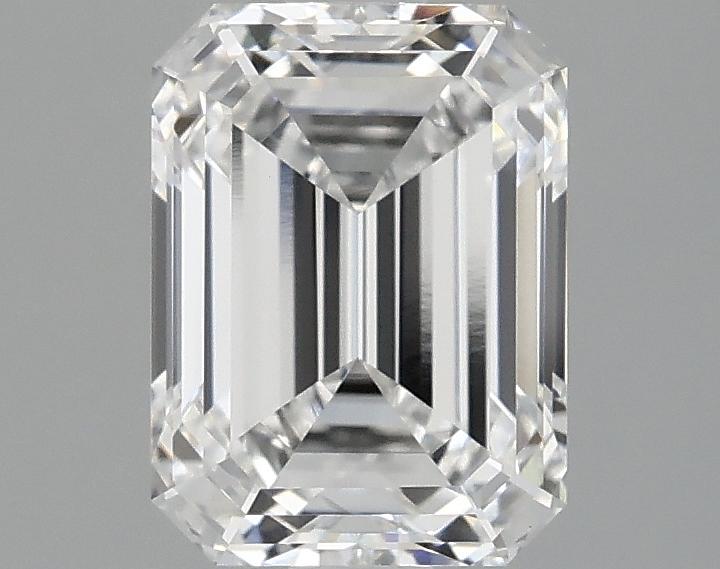 1.84 Carat Emerald Shaped Excellent Cut VVS2 IGI Certified Lab Grown Diamond