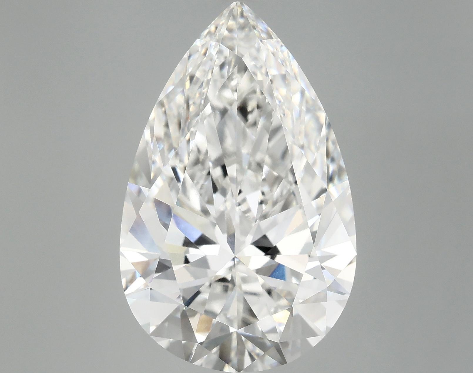 9.51 Carat Pear Shaped Ideal Cut VVS2 IGI Certified Lab Grown Diamond