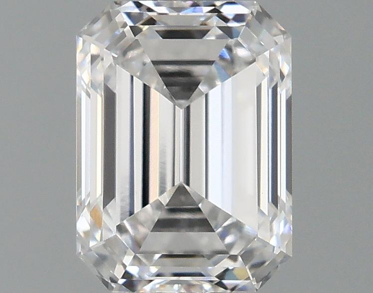 0.97 Carat Emerald Shaped Excellent Cut VVS2 IGI Certified Lab Grown Diamond