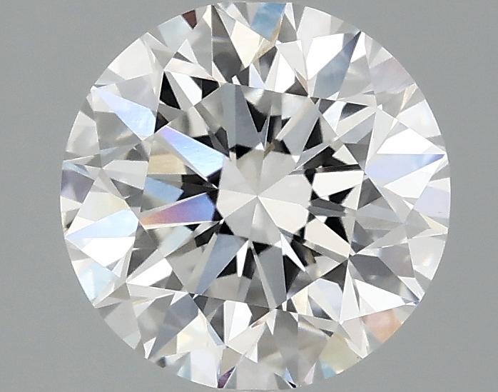 2.07 Carat Round Shaped Excellent Cut VVS2 IGI Certified Lab Grown Diamond