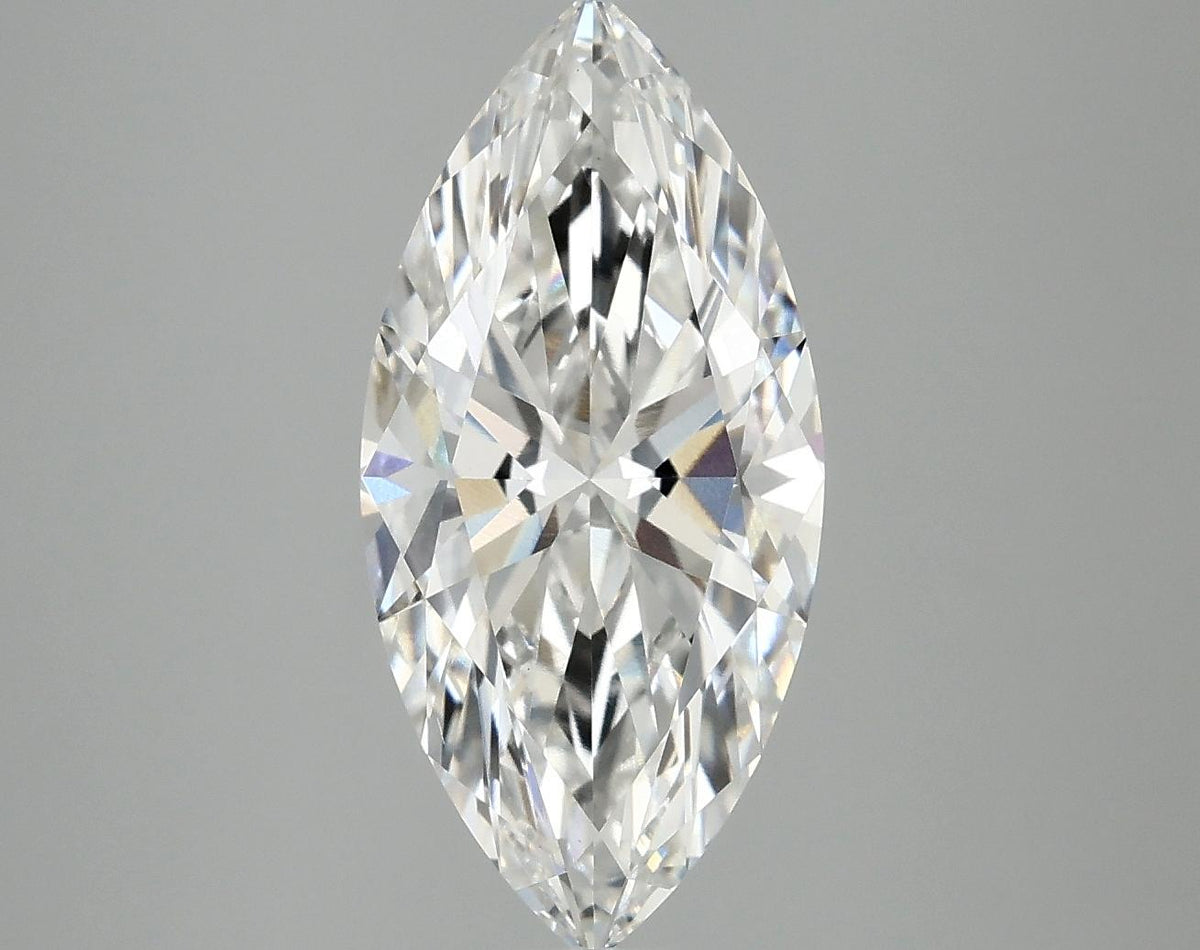 3.05 Carat Marquise Shaped Excellent Cut VS1 IGI Certified Lab Grown Diamond