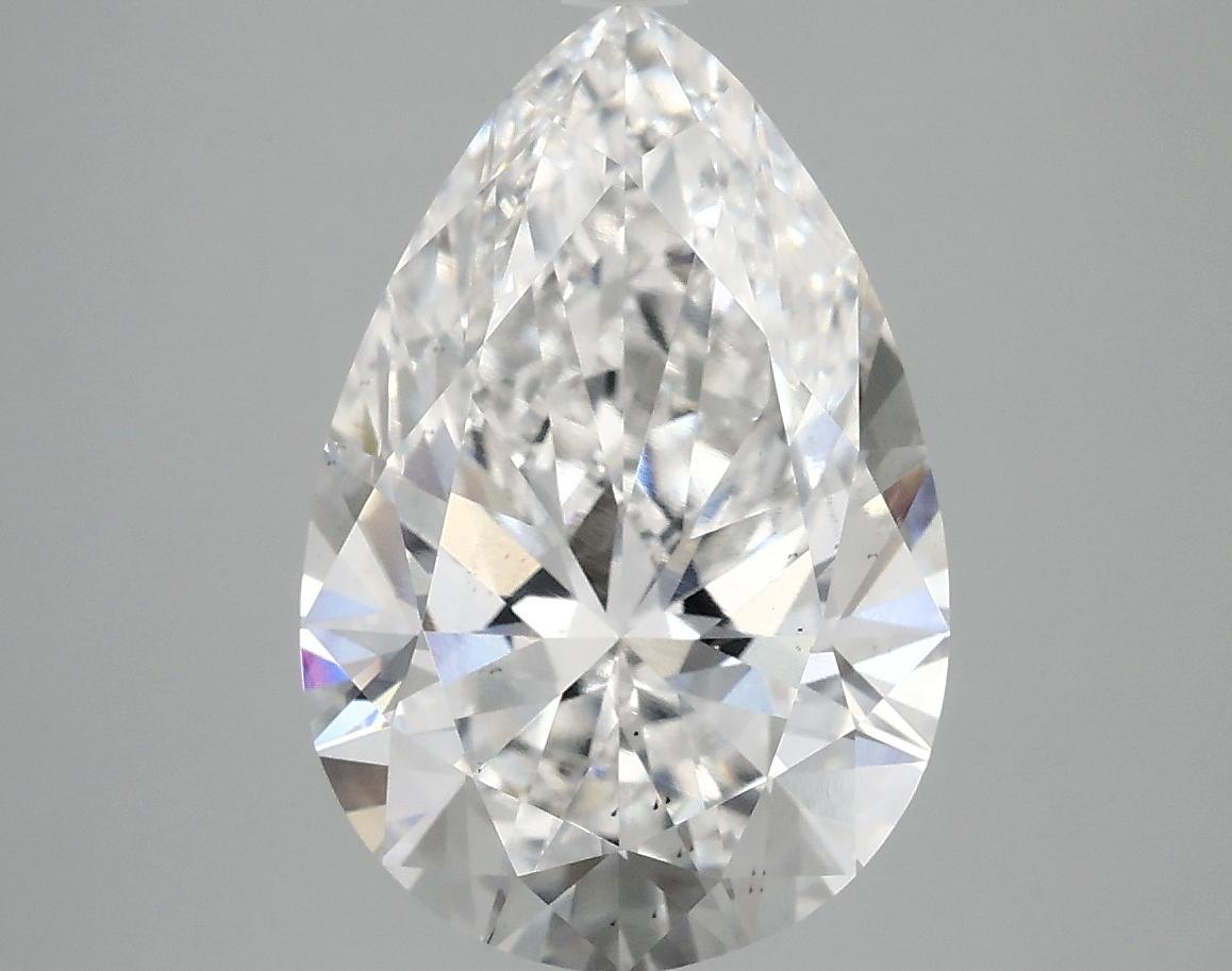 4.02 Carat Pear Shaped Excellent Cut SI1 IGI Certified Lab Grown Diamond