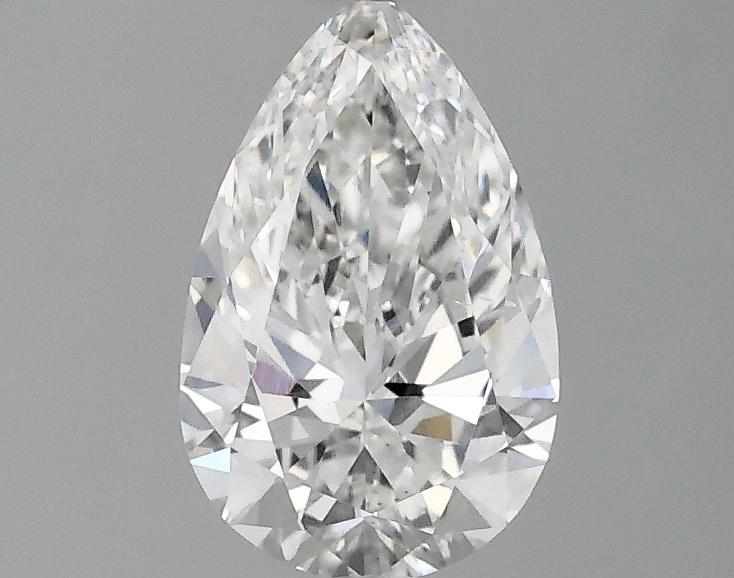 1.0 Carat Pear Shaped Ideal Cut VS2 IGI Certified Lab Grown Diamond