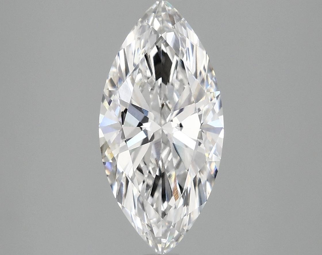 1.89 Carat Marquise Shaped Excellent Cut VVS2 IGI Certified Lab Grown Diamond