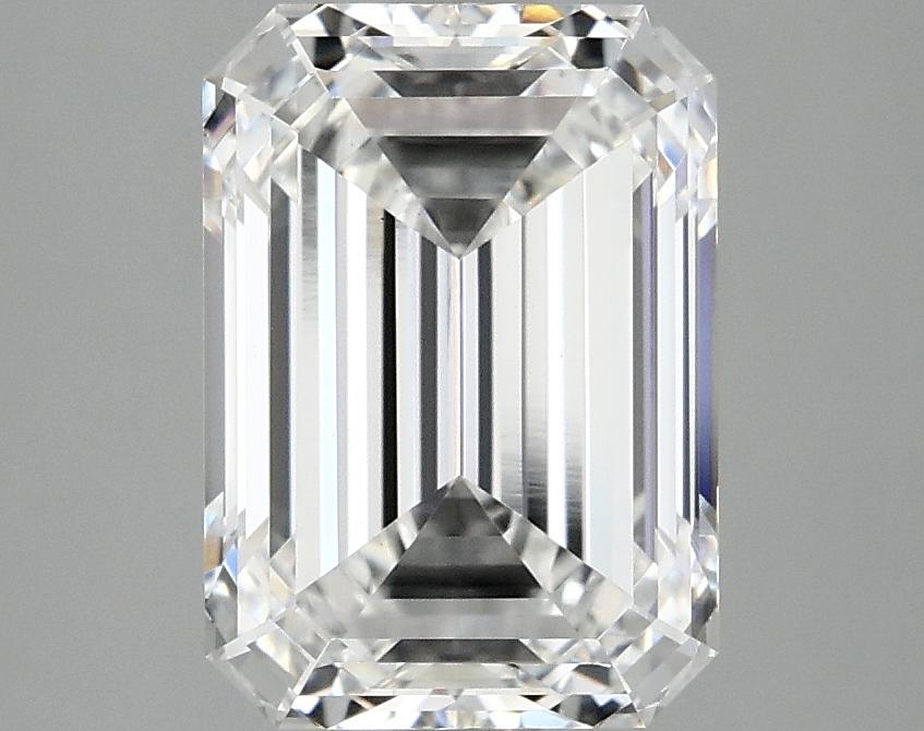 3.09 Carat Emerald Shaped Ideal Cut VS1 IGI Certified Lab Grown Diamond