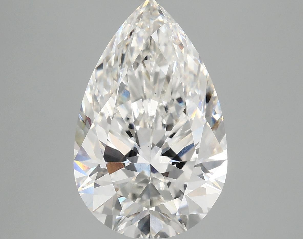 4.07 Carat Pear Shaped Ideal Cut VS1 IGI Certified Lab Grown Diamond