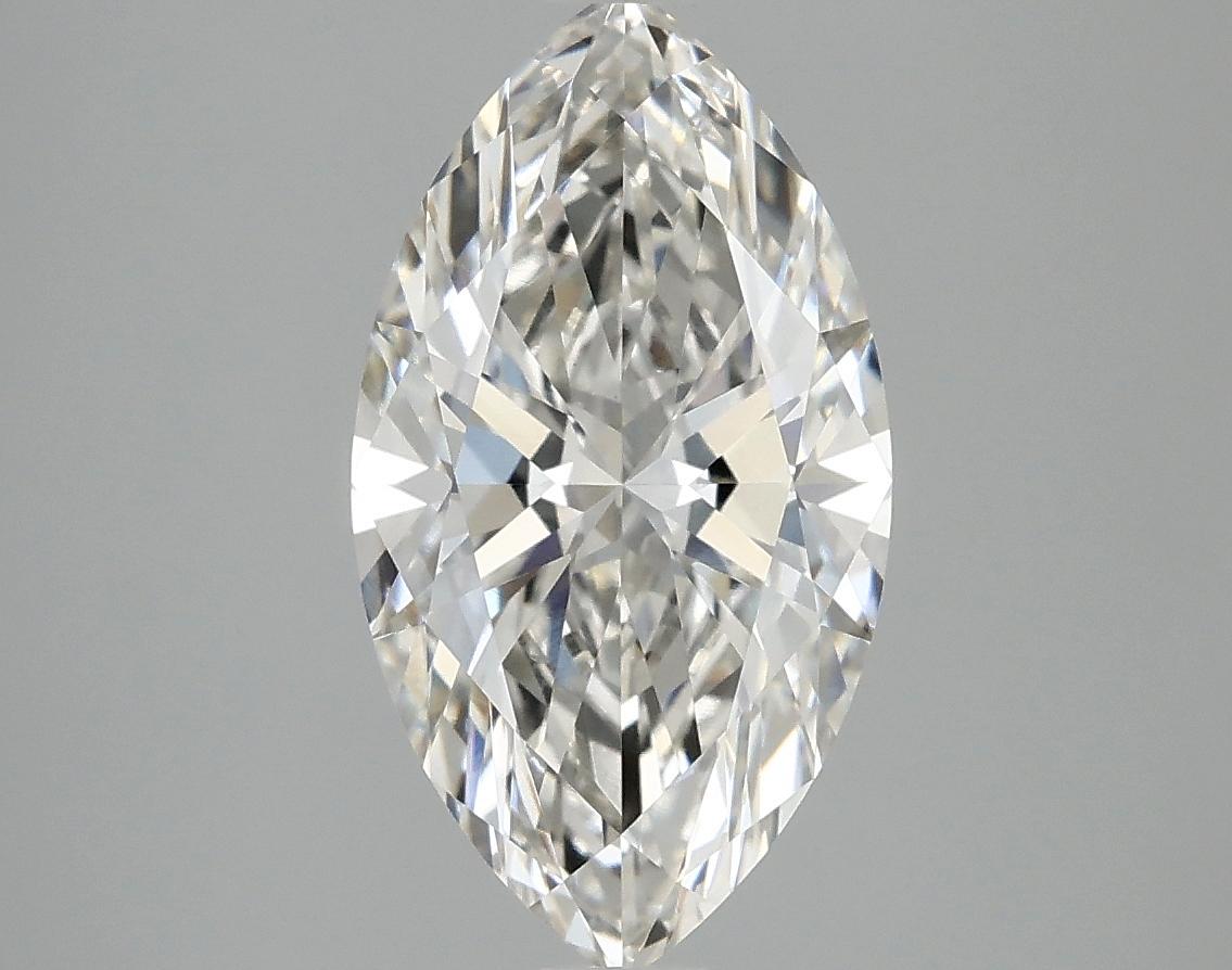 2.52 Carat Marquise Shaped Excellent Cut VVS2 IGI Certified Lab Grown Diamond