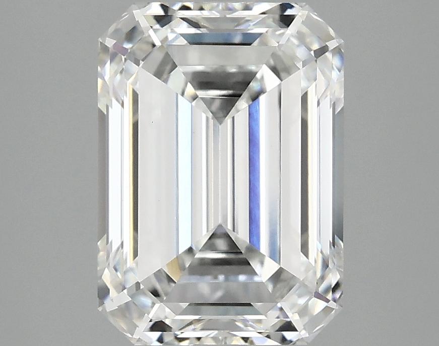 3.08 Carat Emerald Shaped Ideal Cut VVS2 IGI Certified Lab Grown Diamond