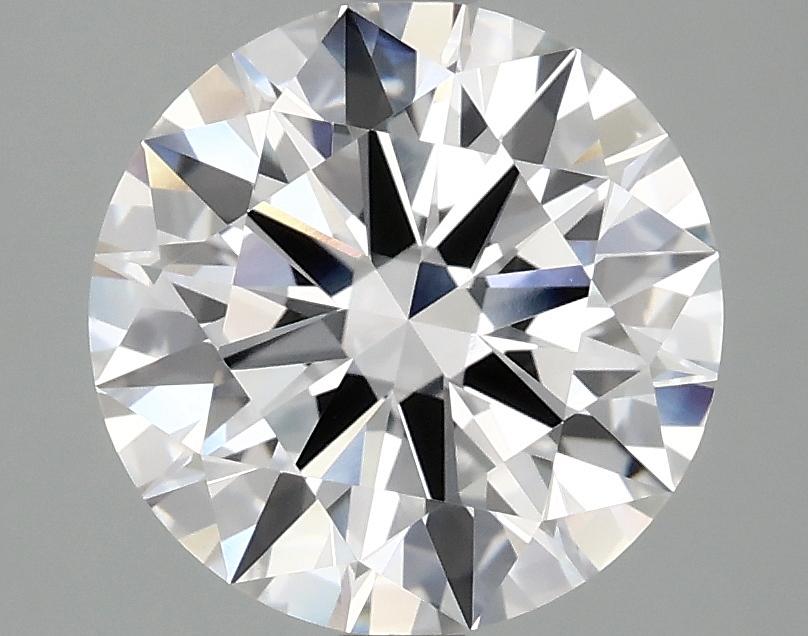 3.08 Carat Round Shaped Ideal Cut VVS2 IGI Certified Lab Grown Diamond