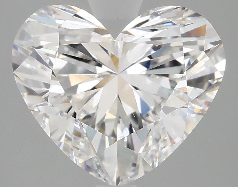 3.08 Carat Heart Shaped Excellent Cut VS1 IGI Certified Lab Grown Diamond