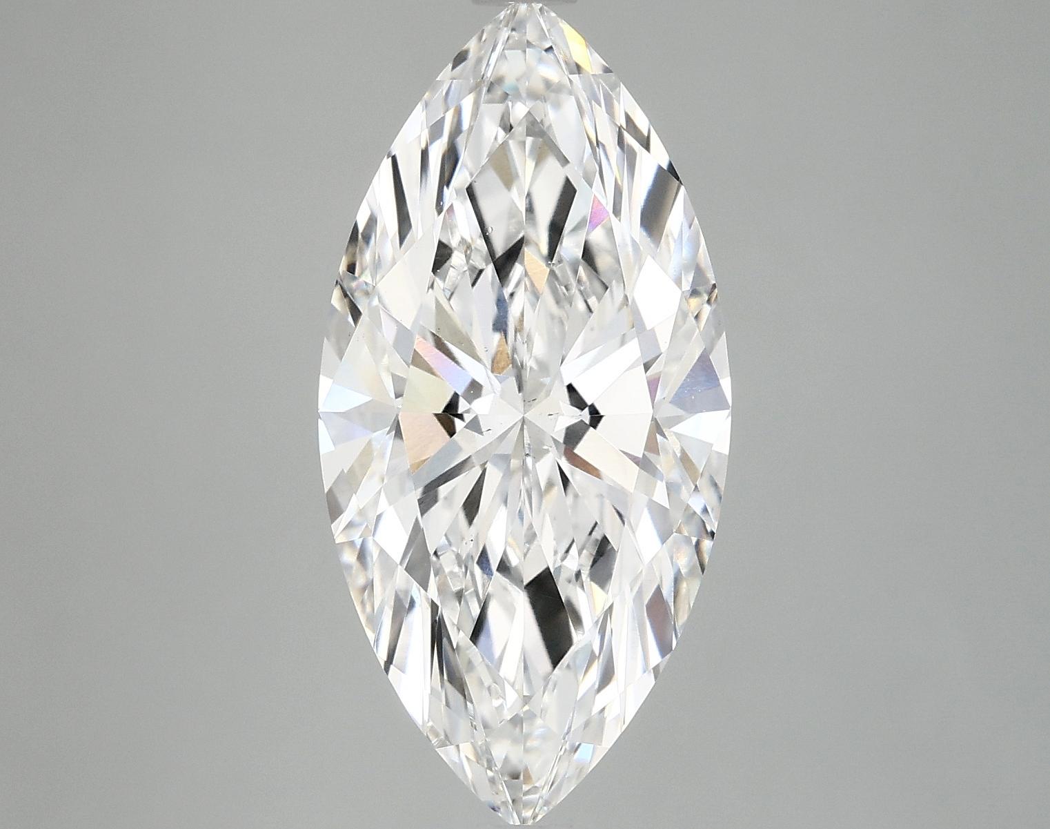 4.91 Carat Marquise Shaped Ideal Cut VS2 IGI Certified Lab Grown Diamond