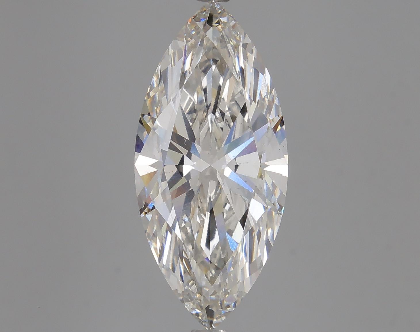 4.78 Carat Marquise Shaped Excellent Cut VS1 IGI Certified Lab Grown Diamond
