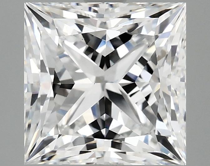 2.94 Carat Princess Shaped Ideal Cut VS1 IGI Certified Lab Grown Diamond