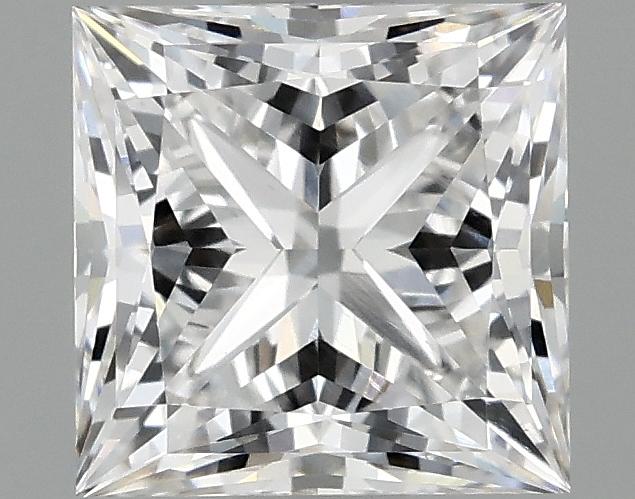 0.98 Carat Princess Shaped Ideal Cut VVS2 IGI Certified Lab Grown Diamond