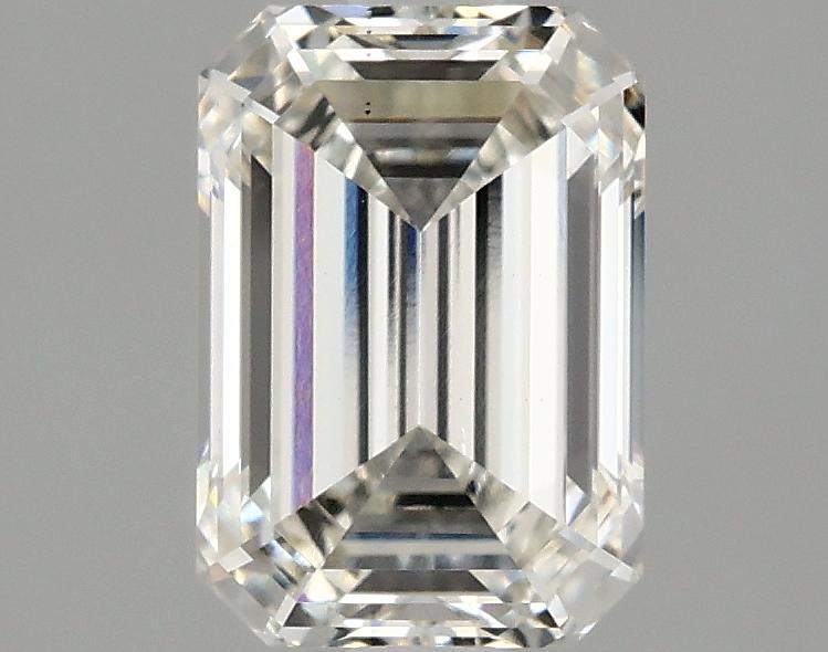 2.1 Carat Emerald Shaped Ideal Cut VS1 IGI Certified Lab Grown Diamond