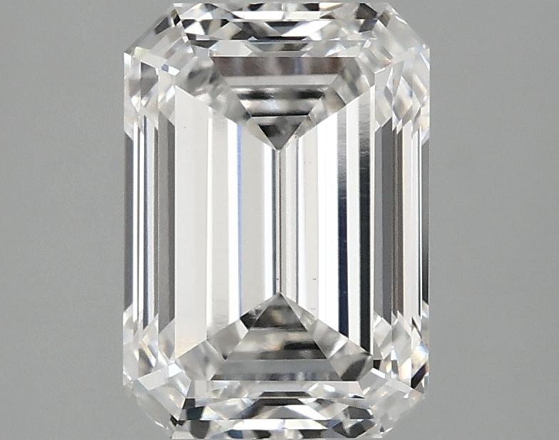 2.5 Carat Emerald Shaped Ideal Cut VS1 IGI Certified Lab Grown Diamond