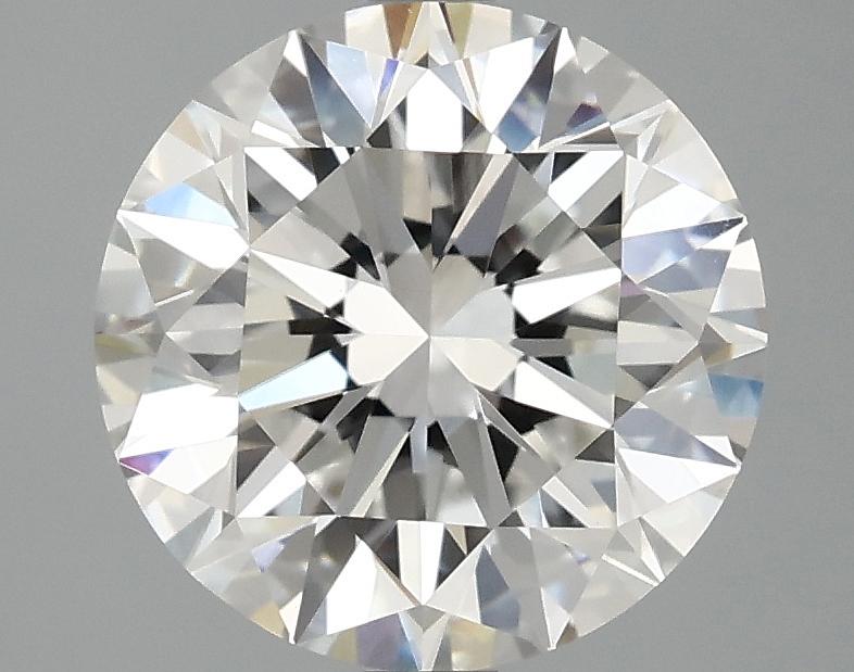 3.06 Carat Round Shaped Excellent Cut VVS2 IGI Certified Lab Grown Diamond