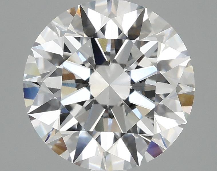 2.58 Carat Round Shaped Ideal Cut VVS2 IGI Certified Lab Grown Diamond