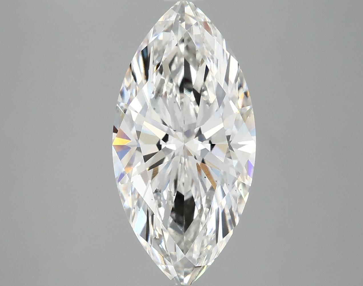 3.03 Carat Marquise Shaped Ideal Cut VS2 IGI Certified Lab Grown Diamond