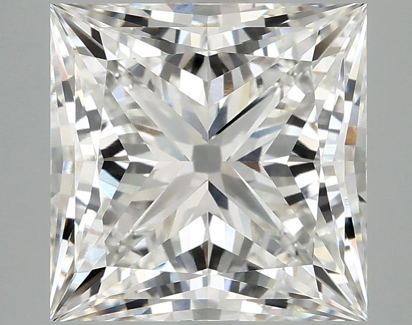 4.92 Carat Princess Shaped Ideal Cut VVS2 IGI Certified Lab Grown Diamond