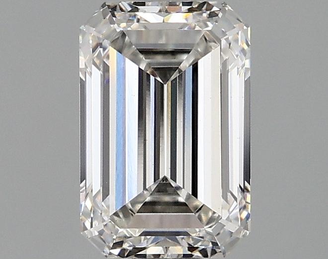 1.39 Carat Emerald Shaped Excellent Cut VS1 IGI Certified Lab Grown Diamond