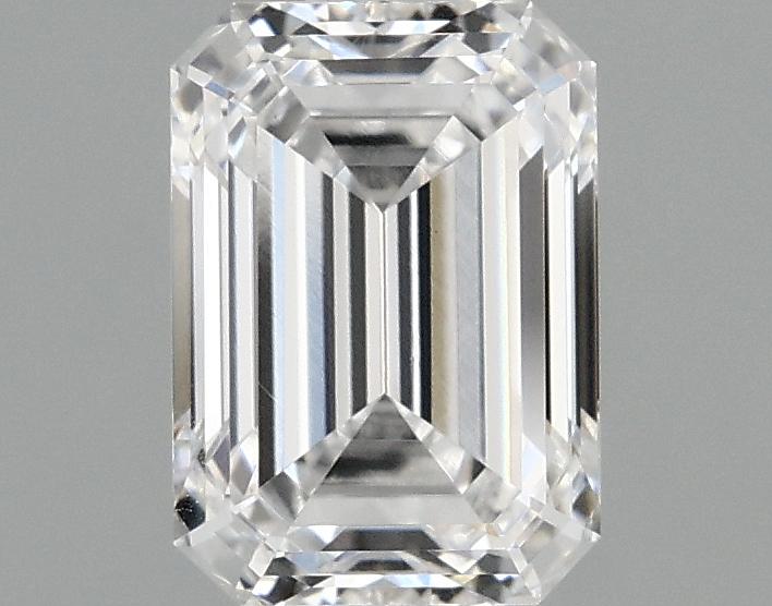 1.09 Carat Emerald Shaped Ideal Cut VVS2 IGI Certified Lab Grown Diamond