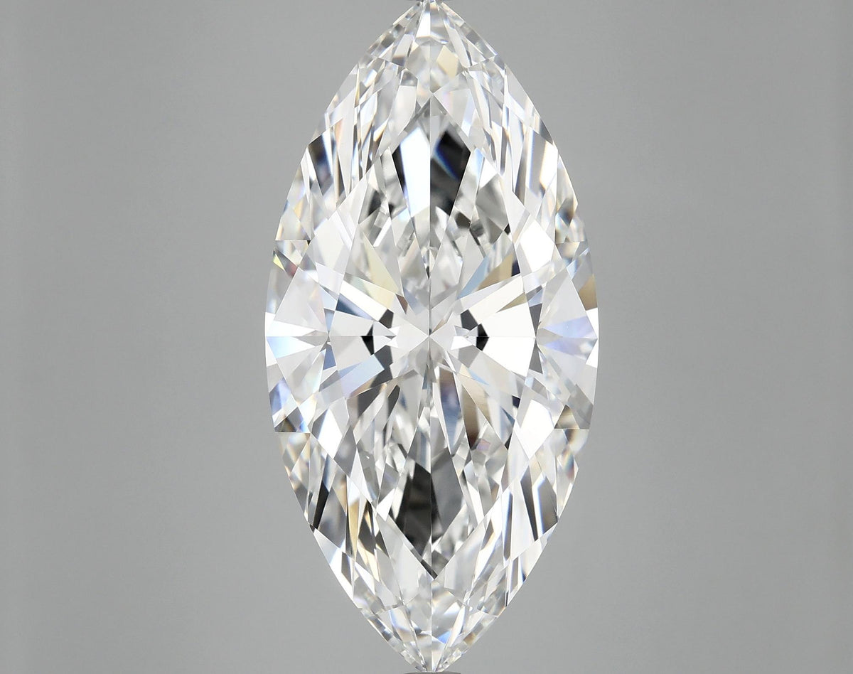 10.84 Carat Marquise Shaped Excellent Cut VVS2 IGI Certified Lab Grown Diamond