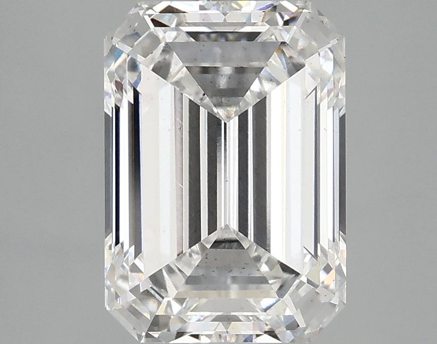 3.09 Carat Emerald Shaped Ideal Cut VS2 IGI Certified Lab Grown Diamond