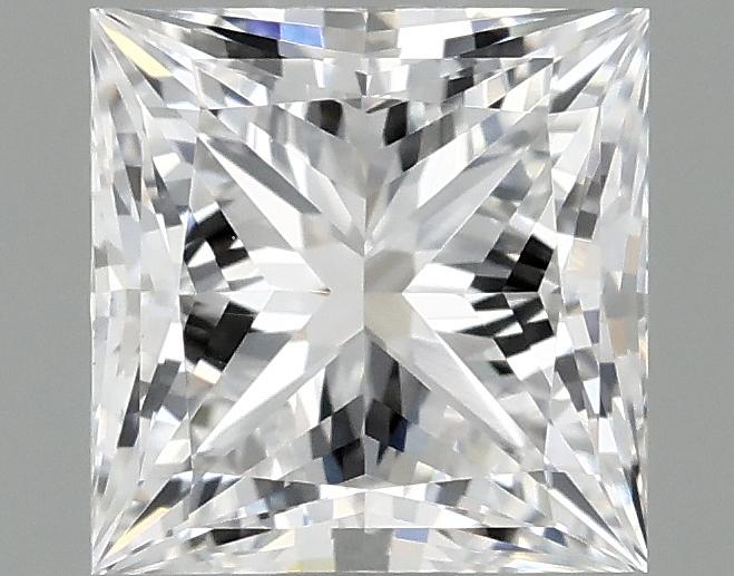 1.07 Carat Princess Shaped Ideal Cut VVS2 IGI Certified Lab Grown Diamond