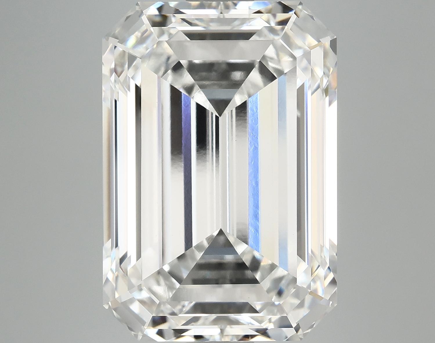 15.34 Carat Emerald Shaped Ideal Cut VVS2 IGI Certified Lab Grown Diamond