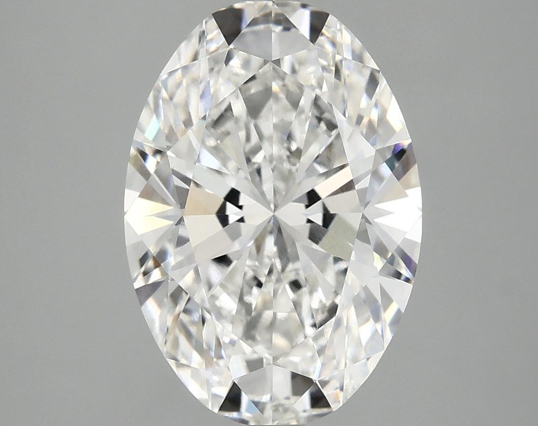 4.09 Carat Oval Shaped Ideal Cut VVS2 IGI Certified Lab Grown Diamond