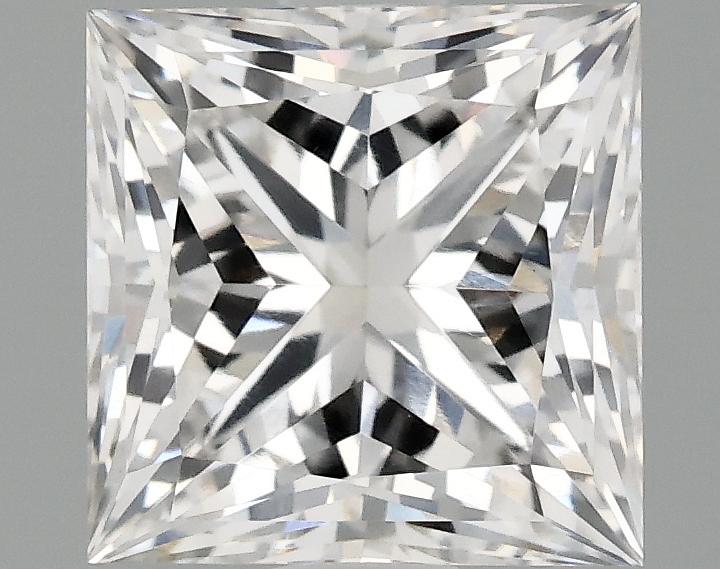 1.56 Carat Princess Shaped Ideal Cut VVS2 IGI Certified Lab Grown Diamond