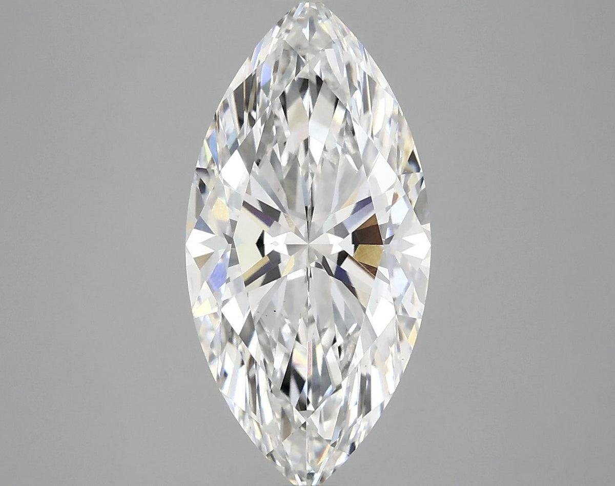 3.08 Carat Marquise Shaped Ideal Cut VS1 IGI Certified Lab Grown Diamond