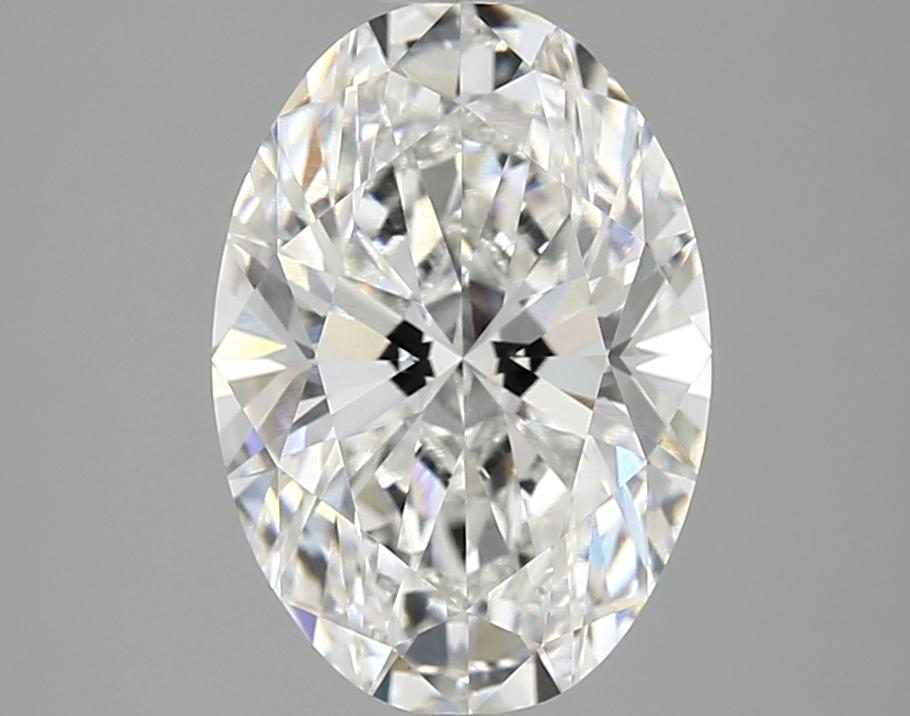 2.55 Carat Oval Shaped Ideal Cut VVS2 IGI Certified Lab Grown Diamond