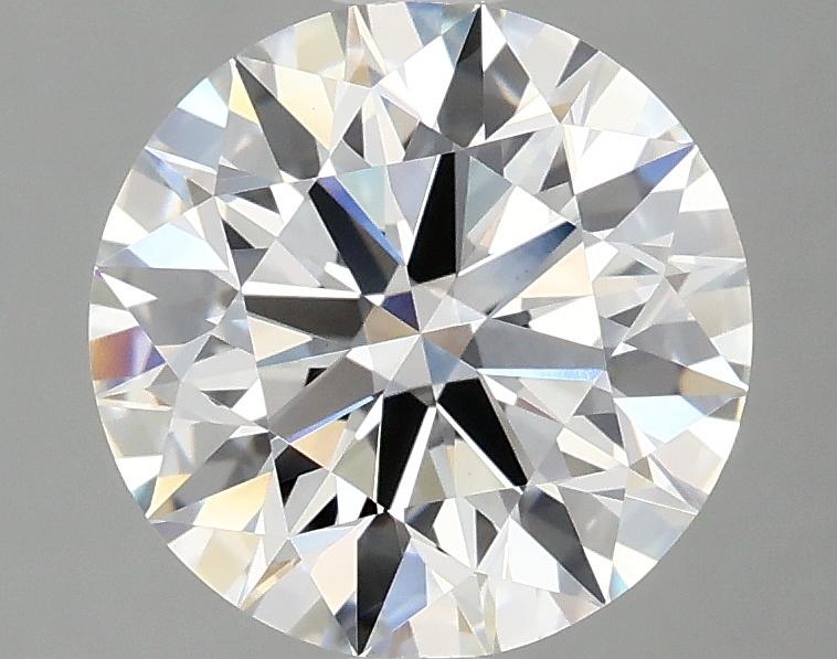 2.57 Carat Round Shaped Ideal Cut VVS2 IGI Certified Lab Grown Diamond