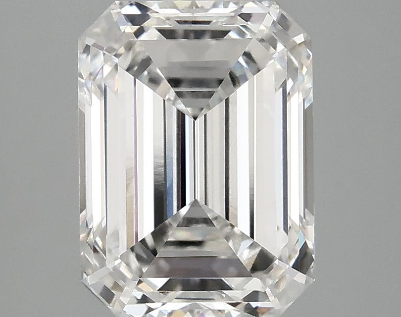 3.06 Carat Emerald Shaped Excellent Cut VS1 IGI Certified Lab Grown Diamond