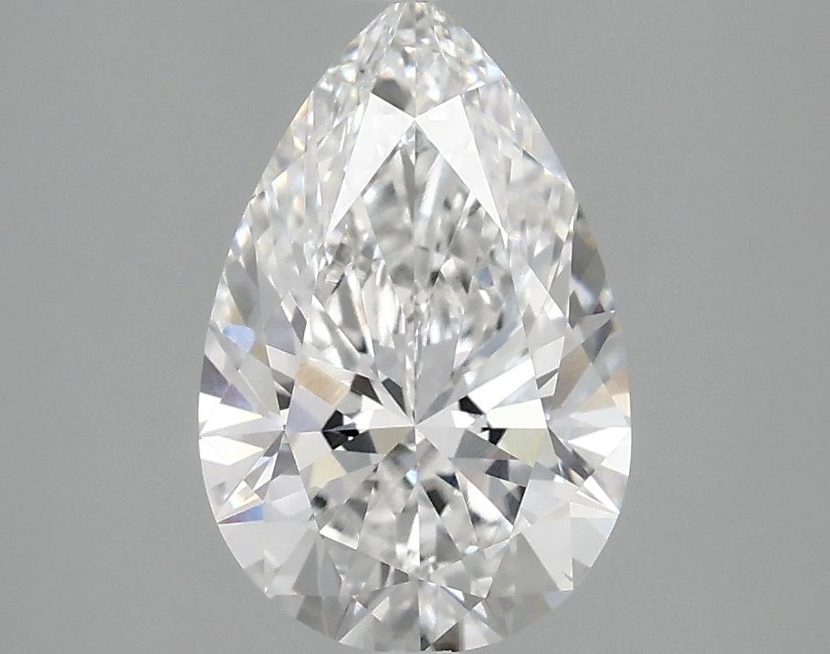 1.85 Carat Pear Shaped Excellent Cut VVS2 IGI Certified Lab Grown Diamond