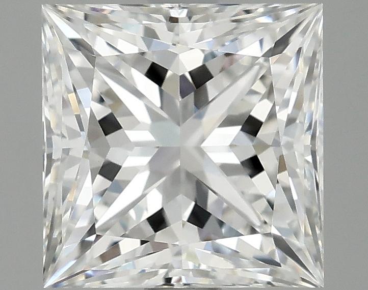 1.99 Carat Princess Shaped Ideal Cut VVS2 IGI Certified Lab Grown Diamond