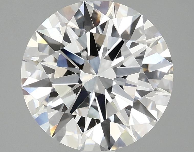2.56 Carat Round Shaped Ideal Cut VVS2 IGI Certified Lab Grown Diamond
