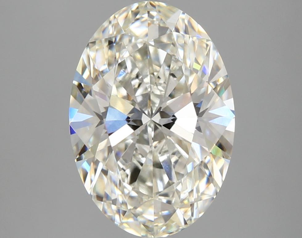4.06 Carat Oval Shaped Ideal Cut VVS2 IGI Certified Lab Grown Diamond
