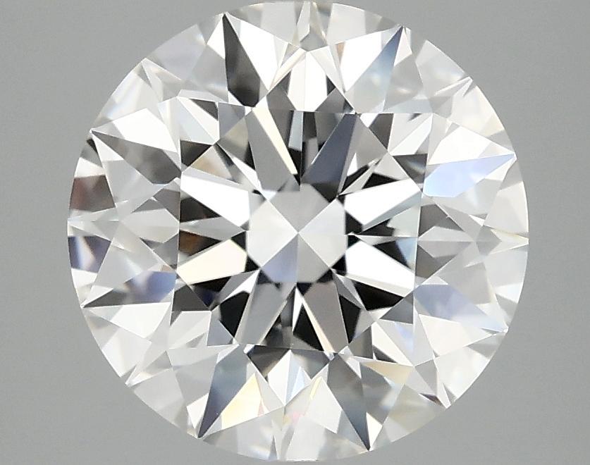 3.54 Carat Round Shaped Excellent Cut VVS2 IGI Certified Lab Grown Diamond