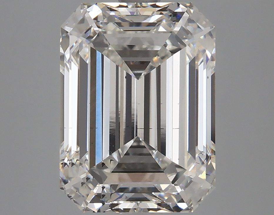 4.44 Carat Emerald Shaped Excellent Cut SI1 IGI Certified Lab Grown Diamond