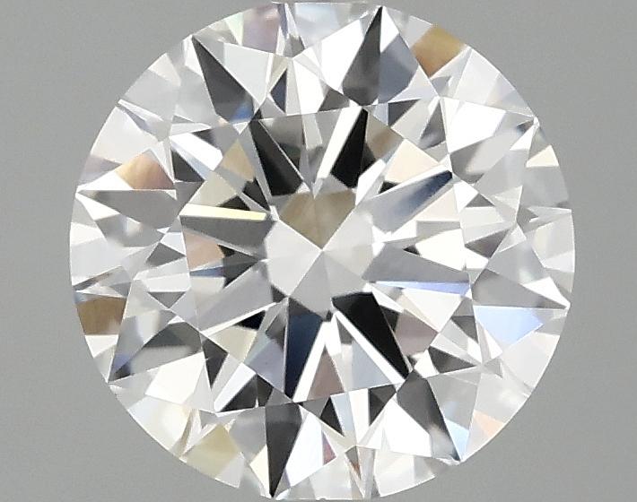 2.09 Carat Round Shaped Ideal Cut VVS2 IGI Certified Lab Grown Diamond
