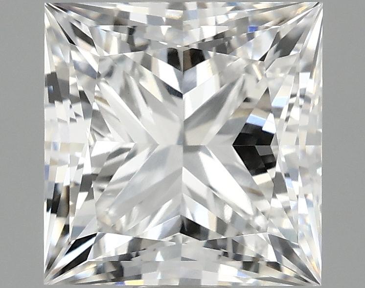 1.98 Carat Princess Shaped Ideal Cut VVS2 IGI Certified Lab Grown Diamond