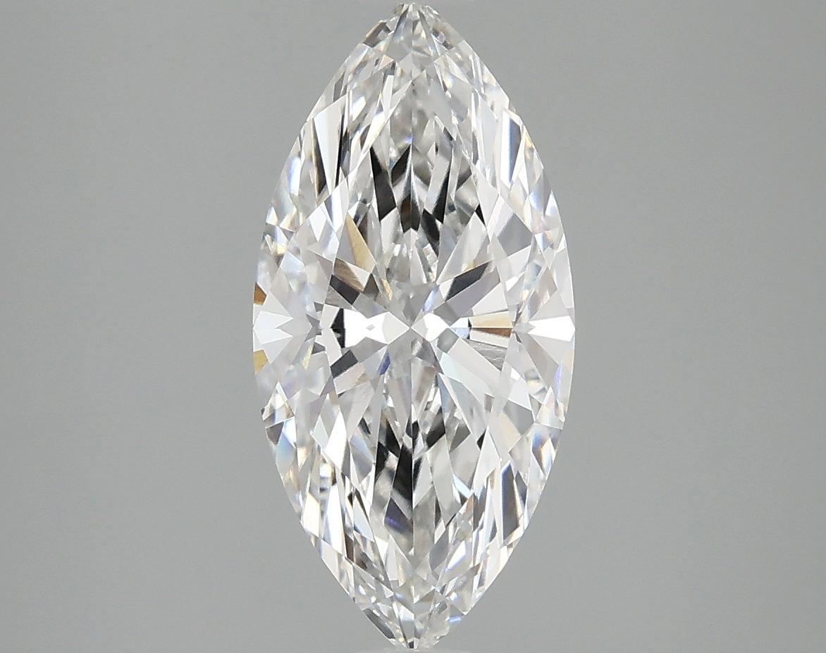 2.09 Carat Marquise Shaped Excellent Cut VVS2 IGI Certified Lab Grown Diamond