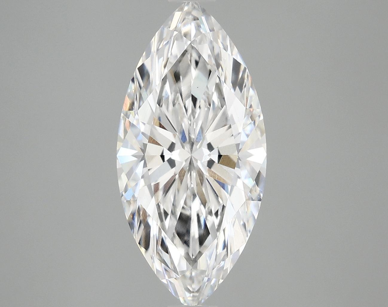 3.04 Carat Marquise Shaped Excellent Cut VS1 IGI Certified Lab Grown Diamond