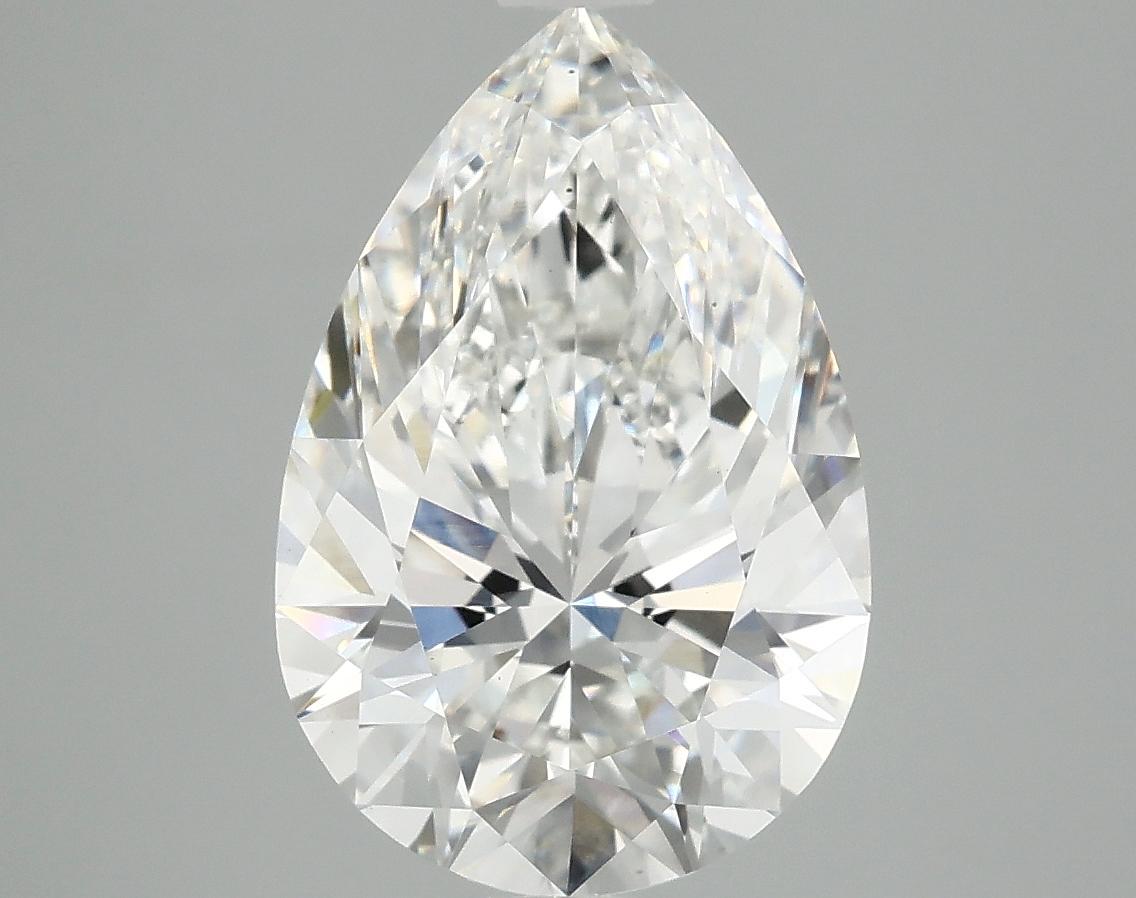 4.01 Carat Pear Shaped Excellent Cut VS1 IGI Certified Lab Grown Diamond