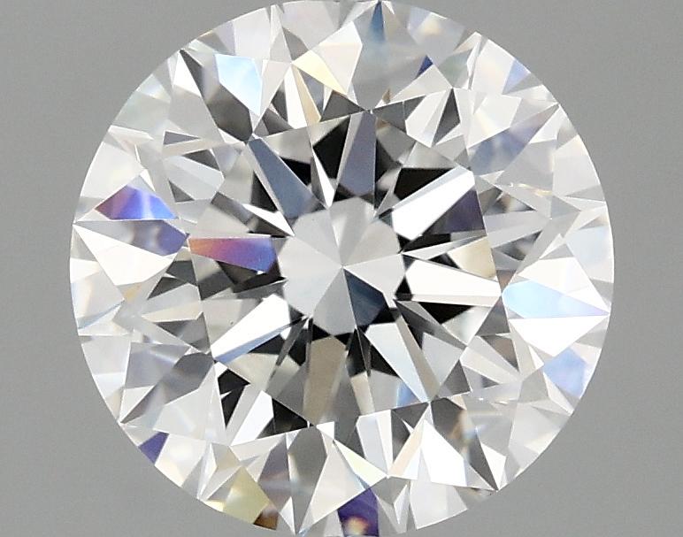 2.59 Carat Round Shaped Excellent Cut VVS2 IGI Certified Lab Grown Diamond